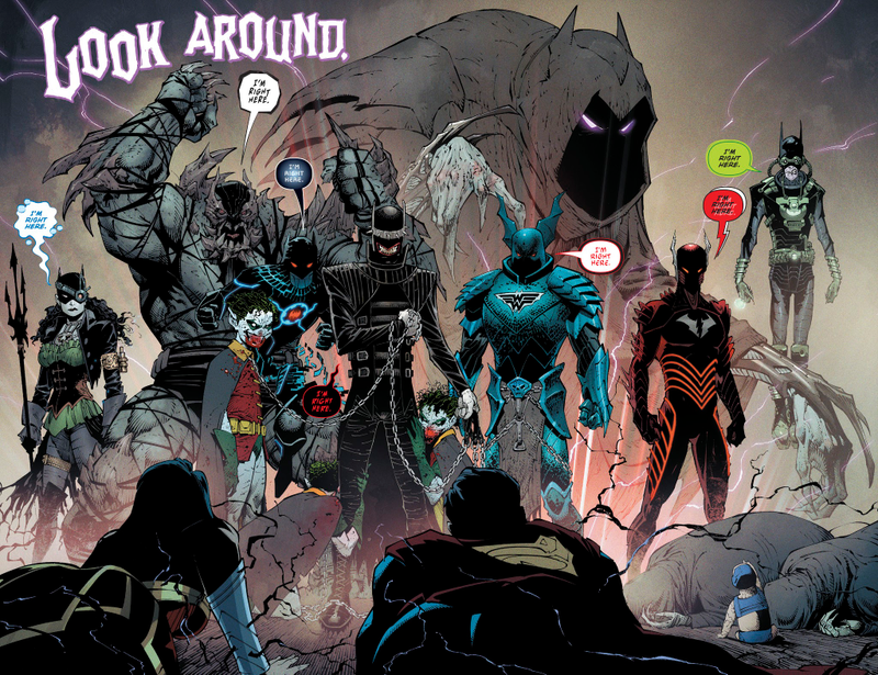 Illustration for article titled Batman's Horrifying Identity Crisis Is the Heart of Dark Nights: Metal